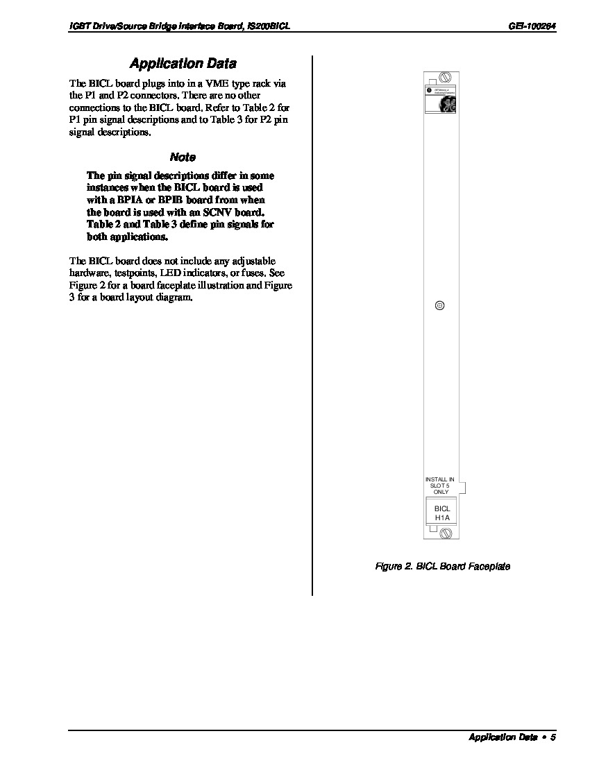 First Page Image of IS200BICLH1A Drive Source Bridge Interface Application Data.pdf